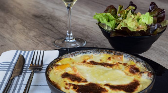 Gratin de haddock au Maroilles