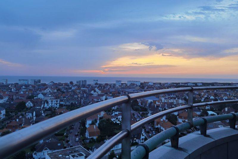 Coucher de soleil au sommet du phare ©Tessy GOOLAERTS