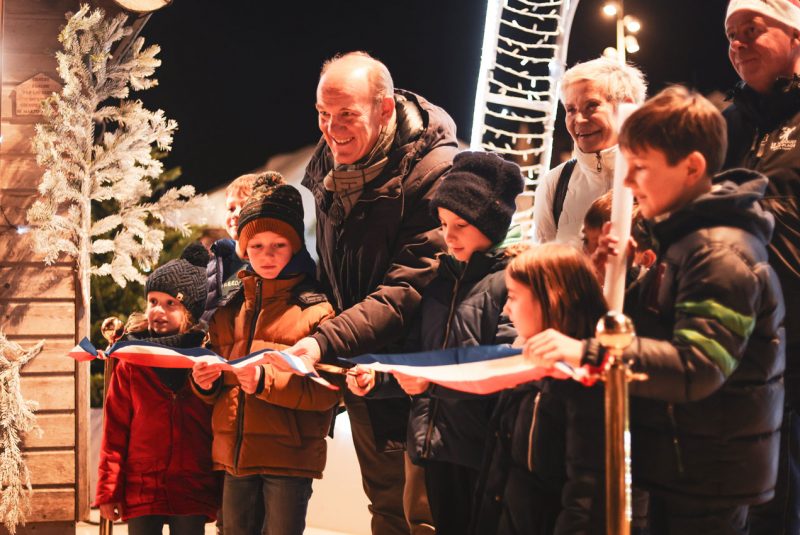 Lancement des illuminations de Noël