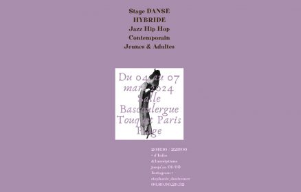Stage Danse Jazz/hip-Hop/contemporain