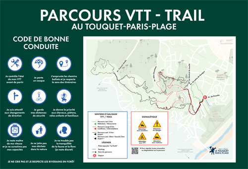 Parcours VTT TRAIL