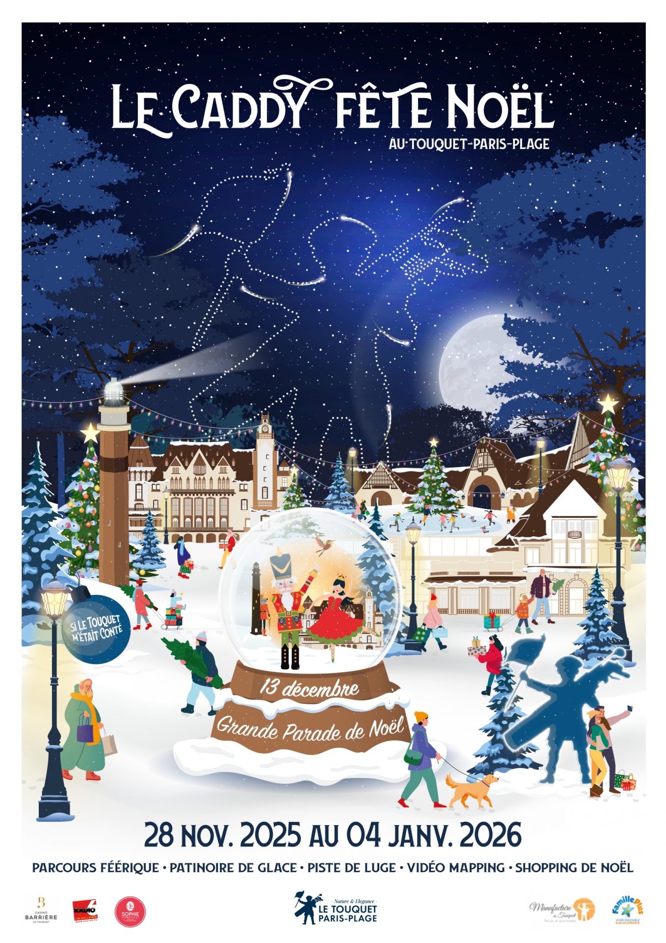 Le Caddy fête Noël au Touquet-Paris-Plage