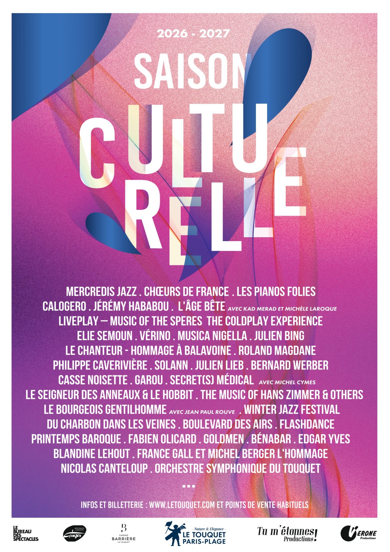 Saison culturelle 2026/2027