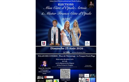 54ème édition de l’Election Miss Côte d’Opale Artois et Election Mister France Côte d’Opale