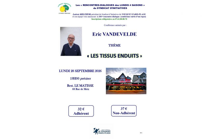Rencontres-dialogues des Lundis 4 Saisons