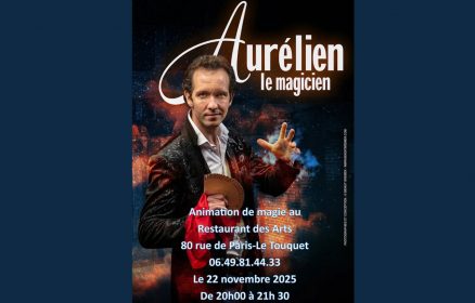 Aurélien le magicien au Restaurant des Arts