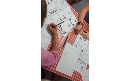 Stage BD avec Luc Vauthrin